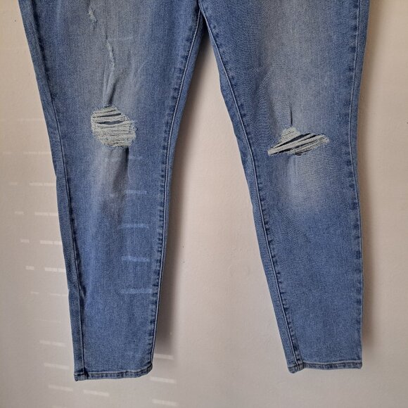 Lucky Brand Women Skinny High Rise Jeans Plus Size 14/32 NWT - Picture 3 of 11